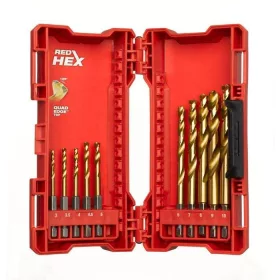   Milwaukee Fémfúró Shockwave HSS-G TiN 10db - készlet (3-10mm)