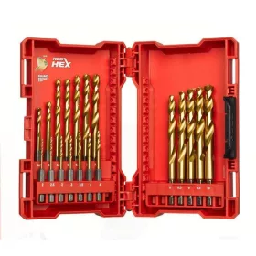   Milwaukee Fémfúró Shockwave HSS-G TiN 19db - készlet (2-10mm)