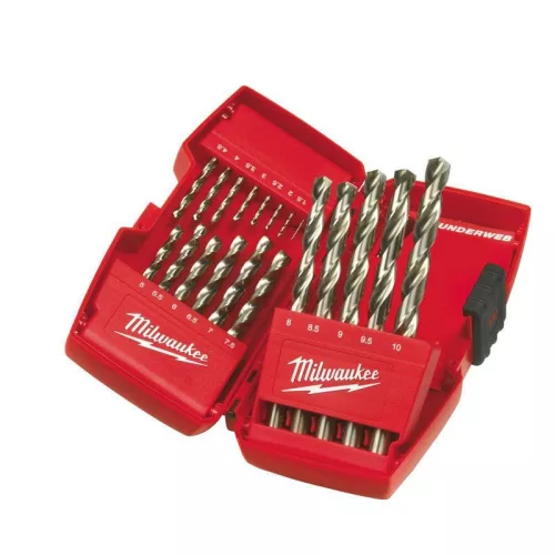 Milwaukee THUNDERWEB HSS-G fémfúró DIN 338 – Készlet (19 részes) 1 db
