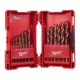 Milwaukee Red Cobalt –  HSS-G Co fémfúró – DIN 338 Készlet (19 darab)