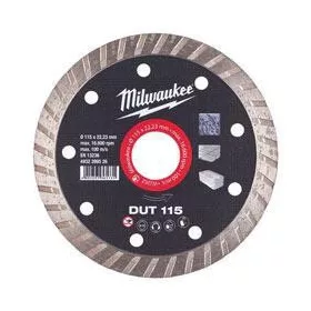 Milwaukee Gyémánt vágótárcsa DUT 115  x 22,2 mm