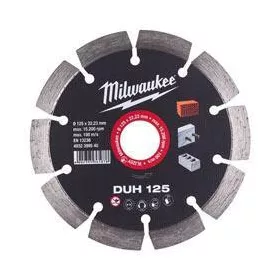 Milwaukee Gyémánt vágótárcsa DUH 125 x 22,2 mm