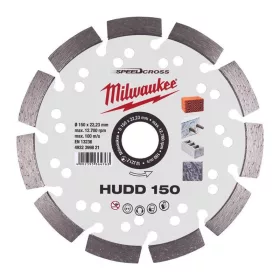 Milwaukee Gyémánt vágótárcsa HUDD 150 mm