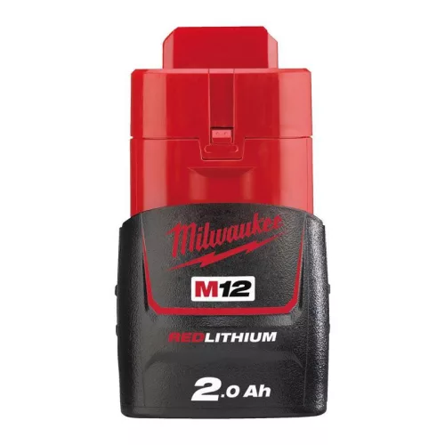 Milwaukee M12B2 REDLITHIUM-ION AKKUMULÁTOR 12 V, 2,0 AH