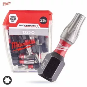 Milwaukee Shockwave bit CDTX20 25mm-25db 