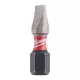 Milwaukee Shockwave bit SL 1,2x6,5 25mm-2db