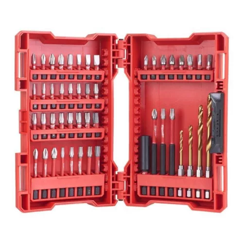 Milwaukee 48 darabos Shockwave fúrócsavarozó készlet  1 db (Rendelési egység 6 db)