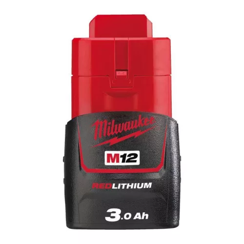 Milwaukee M12B3 REDLITHIUM-ION AKKUMULÁTOR, 12 V, 3,0 AH
