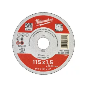 Milwaukee Vágókorong fémhez WSCS41/ 115 x 1,5 mm 