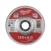 Milwaukee Csiszolókorong fémhez WSG27/ 125 x 6 mm 1 db