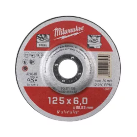 Milwaukee Csiszolókorong fémhez WSG27/ 125 x 6 mm 1 db