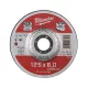 Milwaukee Csiszolókorong fémhez WSG27/ 125 x 6 mm 1 db