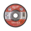 Milwaukee Csiszolókorong fémhez 125x6 Hajlított SG27 PRO+ /1db