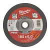Milwaukee Csiszolókorong fémhez 180x6 Hajlított SG27 PRO+ /1db