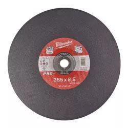 Milwaukee Vágókorong fémhez 355x2,5 Egyenes SS41 PRO+ /1db 