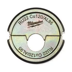 Milwaukee KRIMPELŐ BETÉT RU22 CU120/AL95