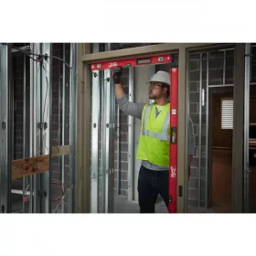 Milwaukee REDSTICK Backbone Vízmérték mágneses 80 cm 1db