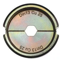Milwaukee KRIMPELŐ BETÉT DIN13 CU 25 - 1 DB
