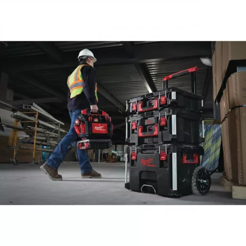 Milwaukee PACKOUT Tároló Láda 1  (Kerekes, 560 x 410 x 480) 1 db
