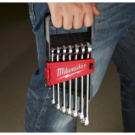 Milwaukee Csillag-Villáskulcs készlet 7 részes 1 db