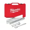 Milwaukee 3/8" Racsnis dugókulcs készlet metrikus méret (32 részes)