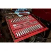 Milwaukee 3/8" Racsnis dugókulcs készlet metrikus és colos méret (56 részes)