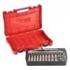 Milwaukee 1/2" Racsnis dugókulcs készlet metrikus méret (28 részes) - 1db
