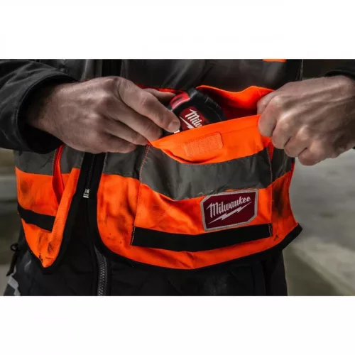 Milwaukee Prémium Láthatósági mellény, narancssárga - 2XL/3XL 1 db