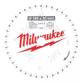   Milwaukee Körfűrészlap hordozható gépekhez (Fához) 165x20x1.6x40 ATB - 1 db