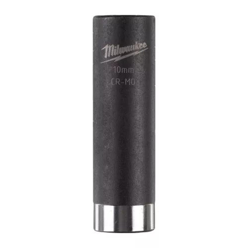 Milwaukee 1/4" Dugókulcsbetét hatlapú, gépi,  hosszú 10 mm - 1 db