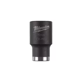   Milwaukee 3/8" Dugókulcsbetét hatlapú, gépi,  rövid 10 mm - 1 db