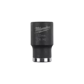   Milwaukee 3/8" Dugókulcsbetét hatlapú, gépi,  rövid 12 mm - 1 db