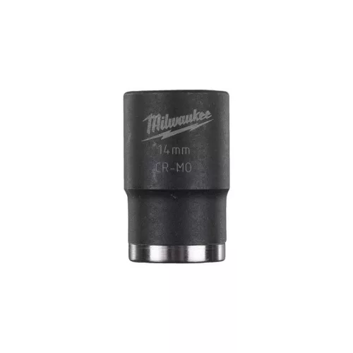 Milwaukee 3/8" Dugókulcsbetét hatlapú, gépi,  rövid 14 mm - 1 db