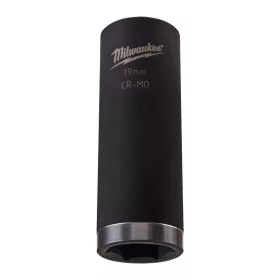   Milwaukee 3/8" Dugókulcsbetét hatlapú, gépi,  hosszú 19 mm - 1 db