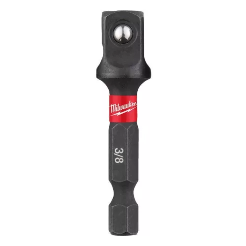 Milwaukee Adapter, gépi, 1/4" hatszög - 3/8" négyszög - 1 db