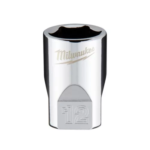 Milwaukee 1/4" Dugókulcsbetét rövid - 12 mm - 1 db