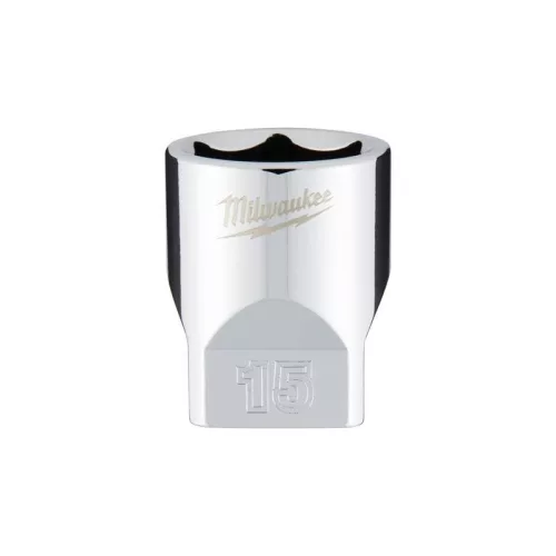 Milwaukee 1/4" Dugókulcsbetét rövid - 15 mm - 1 db