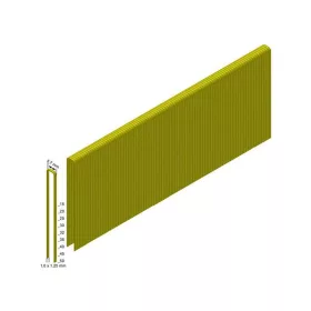   Milwaukee Tűzőkapocs 18G/15mm RC Galvanizált - 9200 db - (M18 FNCS18GS)