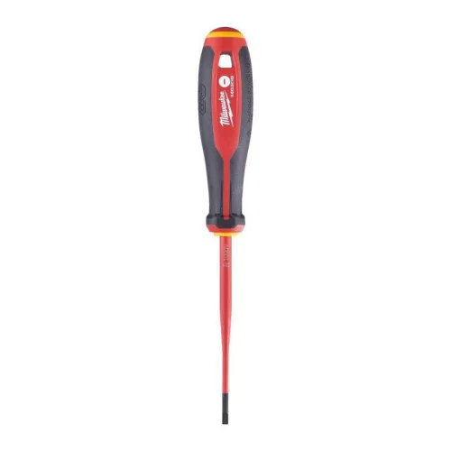 Milwaukee VDE Csavarhúzó 3 oldalú markolattal  SL 0,6x3,5x100
