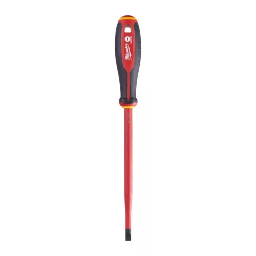 Milwaukee VDE Csavarhúzó 3 oldalú markolattal  SL 1,2x8x175