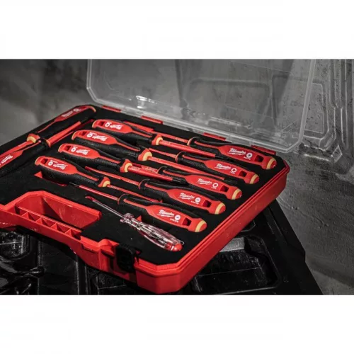 Milwaukee VDE Csavarhúzó 3 oldalú markolattal  T25 x100