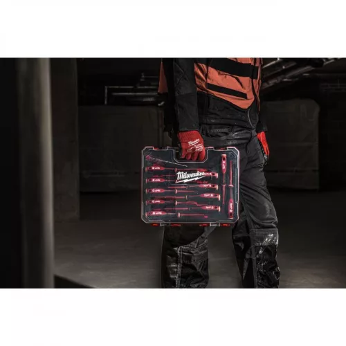 Milwaukee VDE Csavarhúzó 3 oldalú markolattal  PZ/ SL2 x100