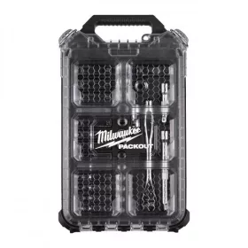   Milwaukee 3/8˝ racsnis dugókulcs készlet metrikus (32részes) PACKOUT keskeny rendszerezőben