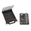 Milwaukee 3/8˝ racsnis dugókulcs készlet metrikus (32részes) PACKOUT keskeny rendszerezőben