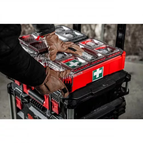 Milwaukee PACKOUT Elsősegély láda DIN 13157 -1 db