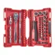 Milwaukee 1/4" Racsnis dugókulcs készlet 38 részes