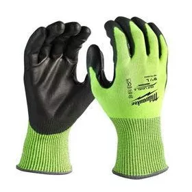   Milwaukee Hi-Vis Vágásbiztos védőkesztyű - 4/D  - S/7 - 1 pár