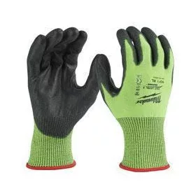   Milwaukee Hi-Vis Vágásbiztos védőkesztyű - 5/E  - XL/10 - 1 pár