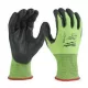 Milwaukee Hi-Vis Vágásbiztos védőkesztyű - 5/E  - XL/10 - 1 pár
