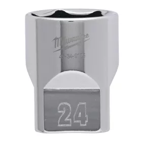 Milwaukee 1/2" Dugókulcsbetét rövid - 24 mm - 1 db